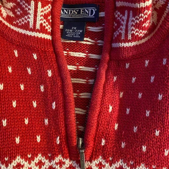 Lands end 1/4 zip - Picture 4 of 8